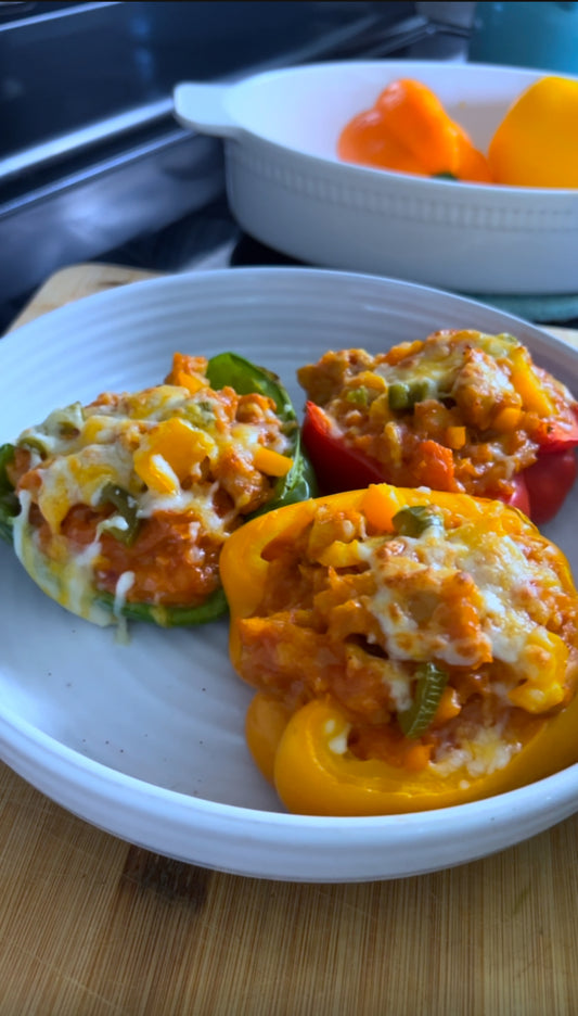 Stuffed Peppers & Chicken