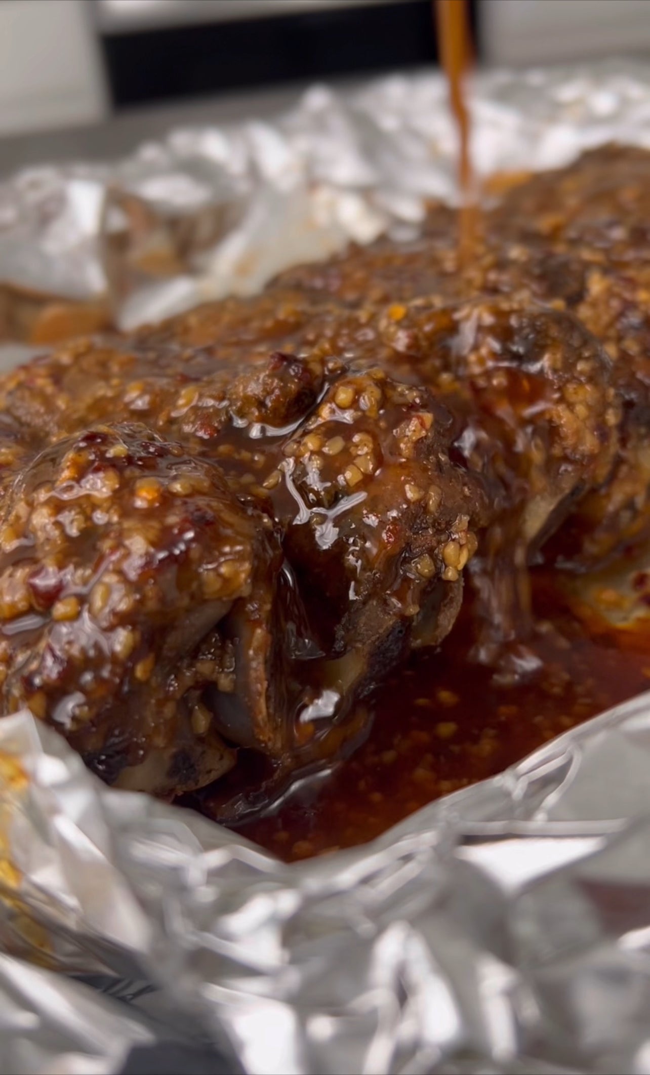 Sweet Chili Ribs Cooking With Nese