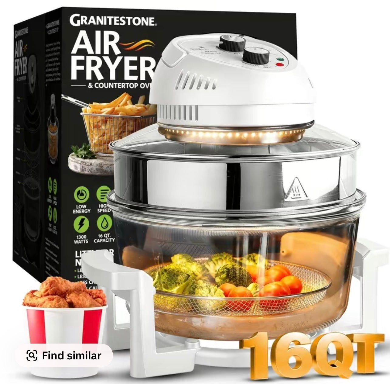Glass Air Fryer