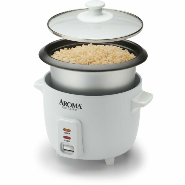 AROMA Housewares 6-cup (cooked) 1.5 Qt. One Touch Rice Cooker